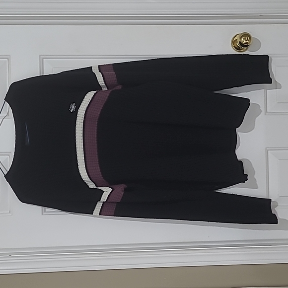 Obey Worldwide Waffle Knit Stripe Wool Blend Sweater - Picture 2 of 9